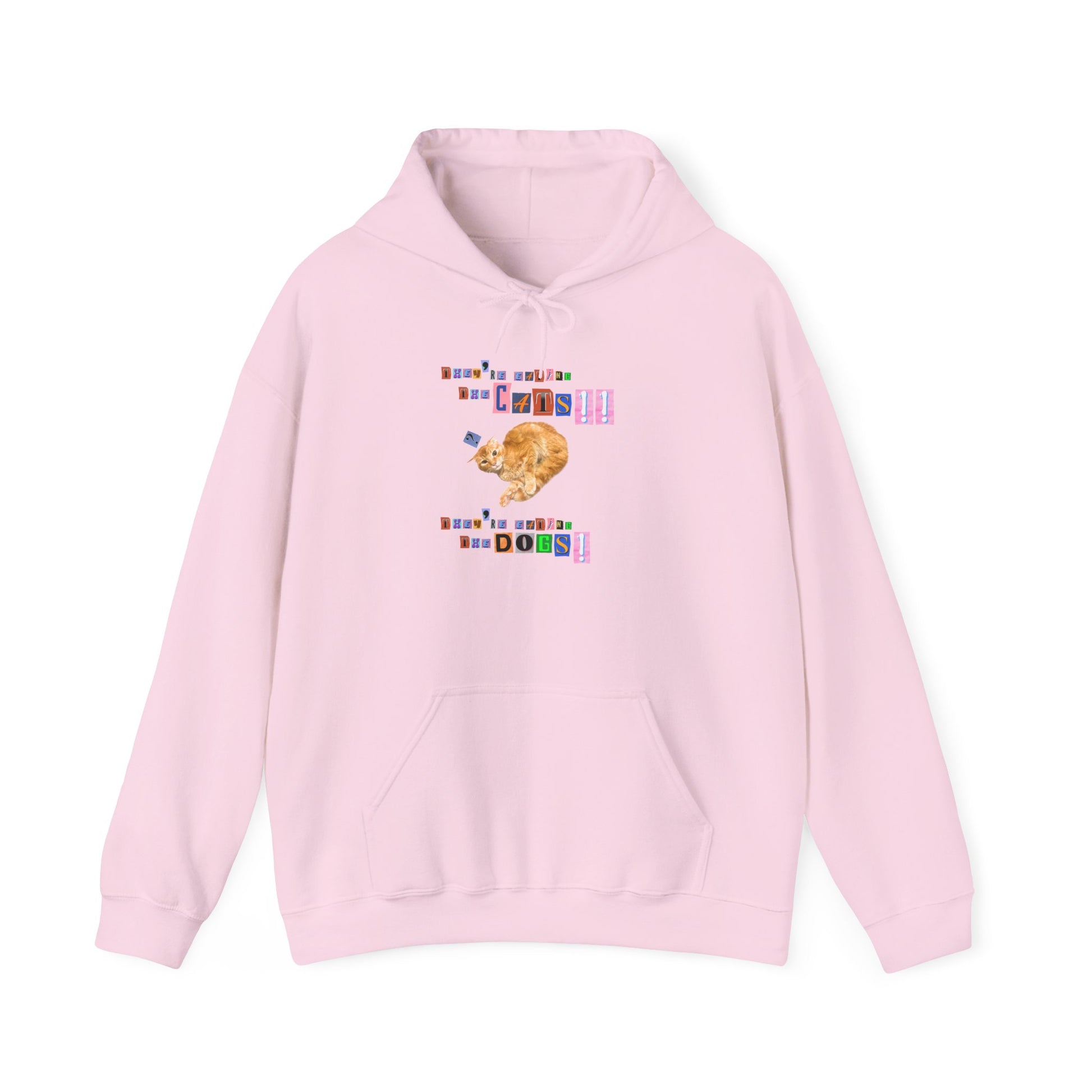 They're eating the cats They're eating the dogs Retro style Pullover