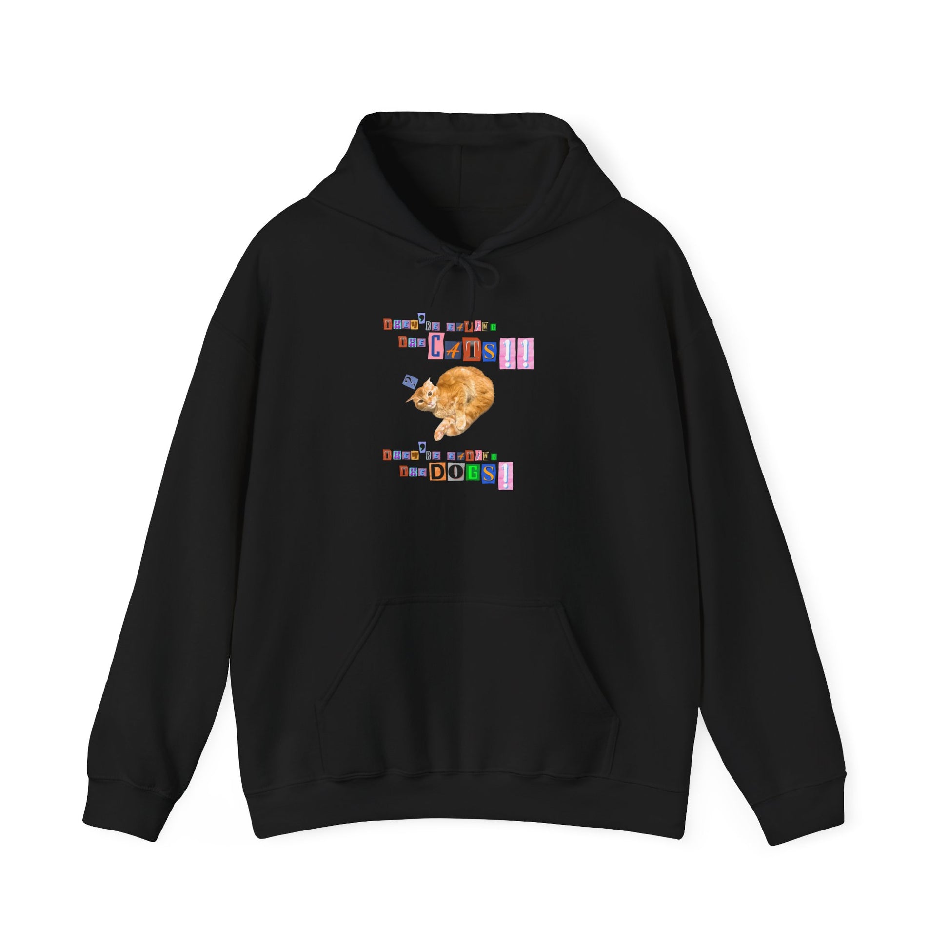They're eating the cats They're eating the dogs Retro style Pullover