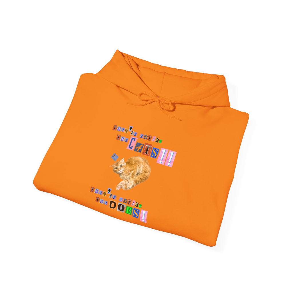 They're eating the cats They're eating the dogs Retro style Pullover